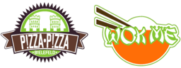 Wok me - Pizza Pizza logo.